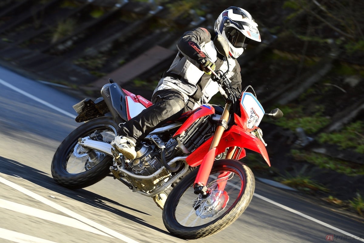林道などの悪路走行も得意とするホンダ「CRF250L」