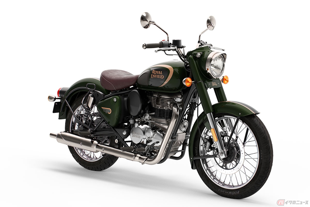 ロイヤルエンフィールド「クラシック350」Halcyon (ハルシオン)