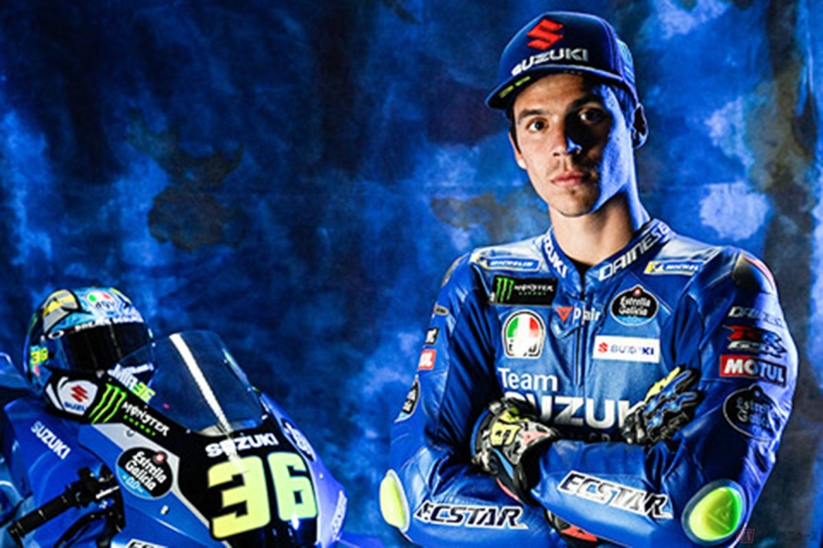 MotoGPに参戦する「Team Suzuki Ecstar(チーム・スズキ・エクスター)」のジョアン・ミル選手