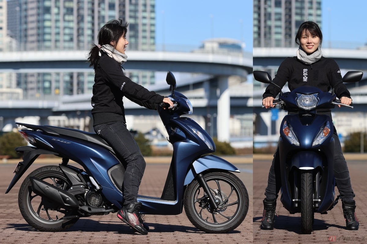 身長160cmに私が跨ると両足つま先ですが、車体が軽いので不安はありません