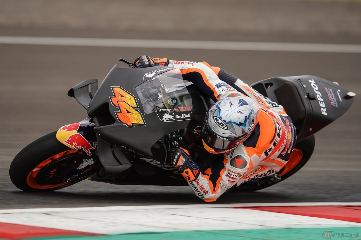 ポル・エスパルガロ選手は、インドネシアのテストでトップタイムを記録