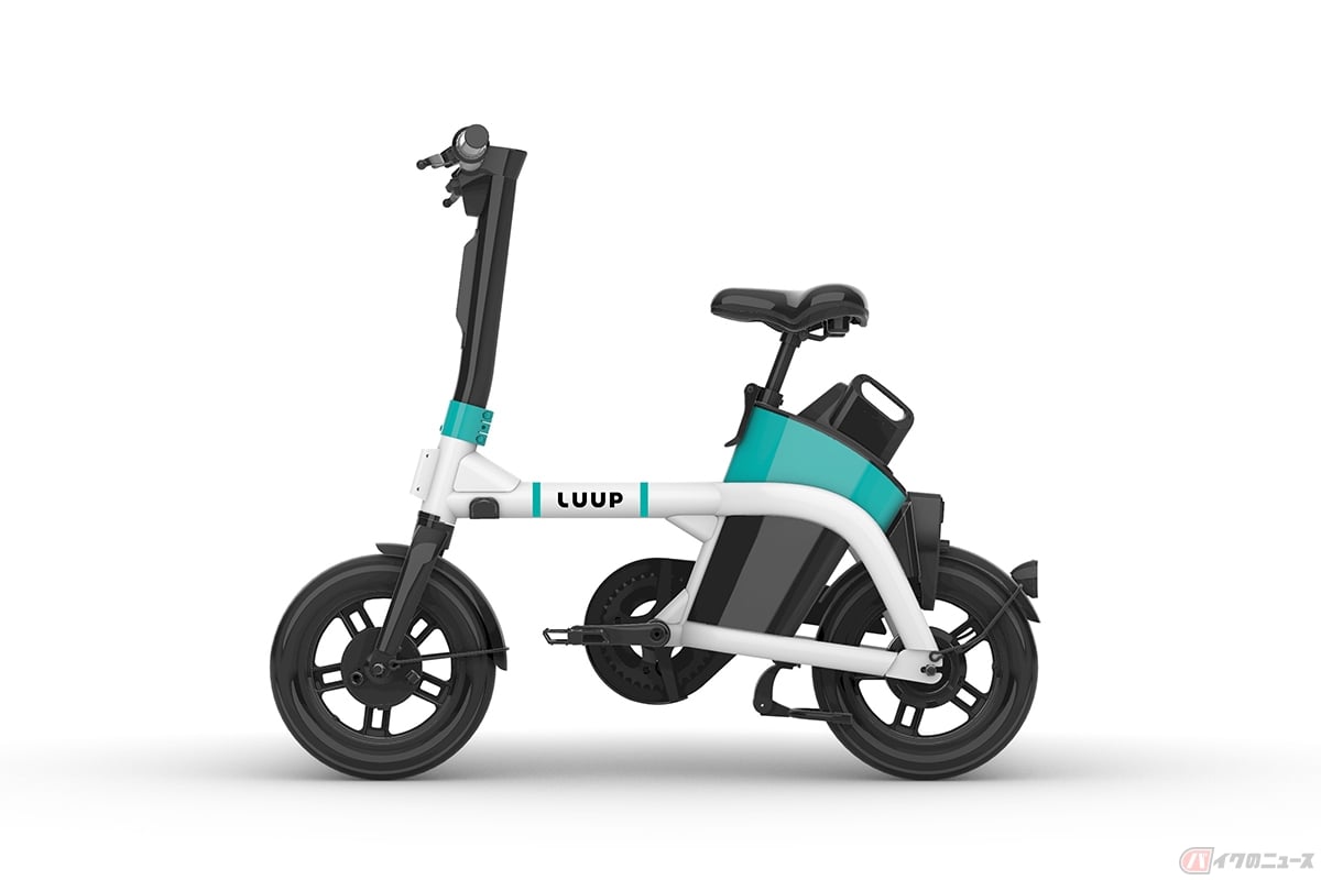 Luupが新しく開発中の小型電動アシスト自転車の新モデル イメージ