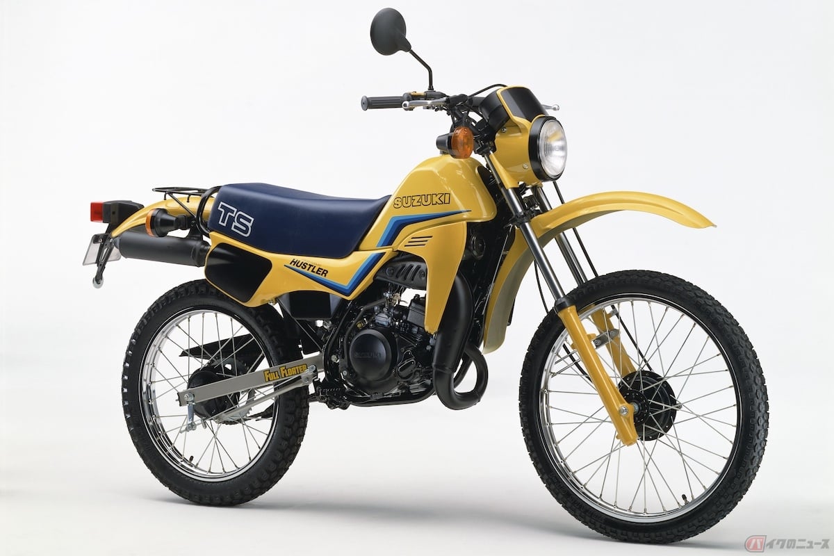 1983年に水冷化された「TS50 ハスラー」