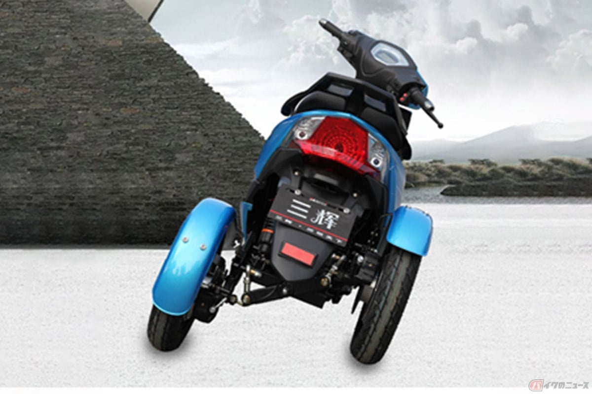 リーンする電動3輪バイク「海神」