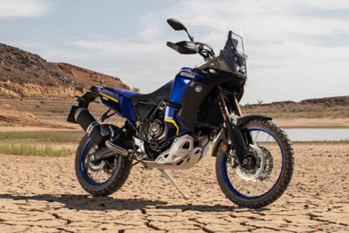ヤマハ「Tenere(テネレ)700」の派生モデルとして登場した新型アドベンチャーモデル「Tenere 700 World Raid(ワールドレイド)」