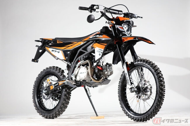 Nicot PT125 オフロードバイク 完成品 走166km 試乗車 Nicot Motorcycle PT125 試乗記】30万円以下で買える原付2種の本格オフ