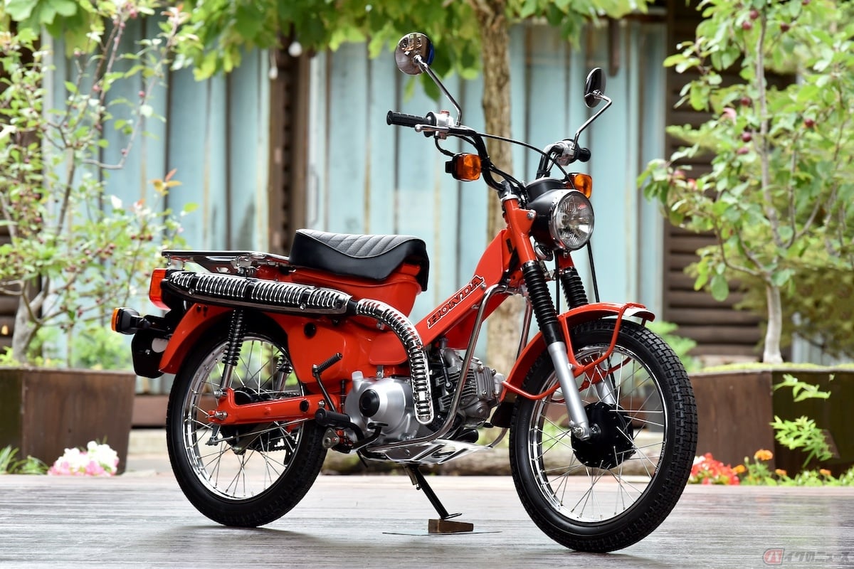 ホンダのトレッキングバイク「CT110(1981)」