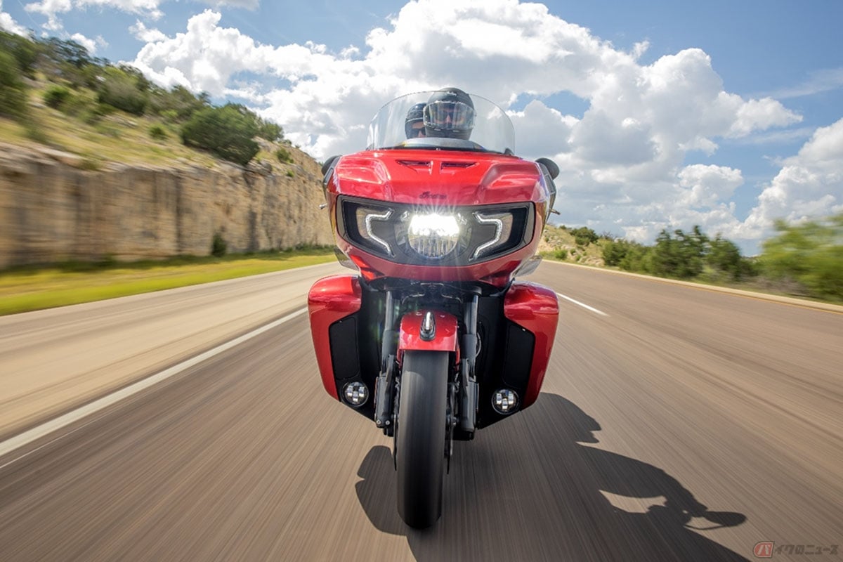 インディアンモーターサイクルの次世代ツアラーモデル「PURSUIT(パースート)」