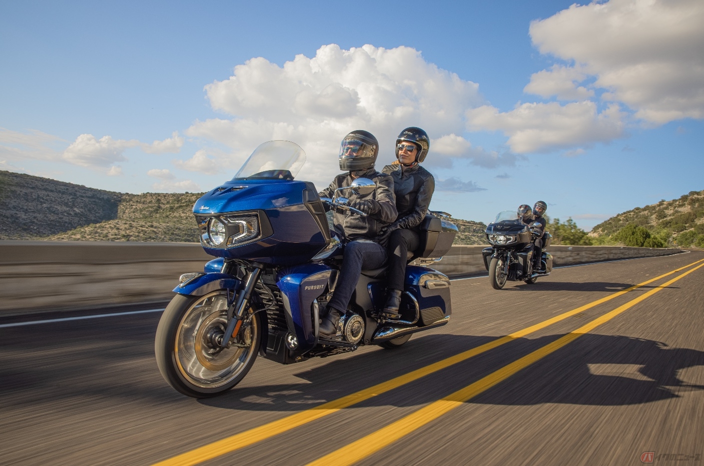 インディアンモーターサイクルの次世代ツアラーモデル「PURSUIT(パースート)」(LIMITED with PREMIUM PACKAGE)