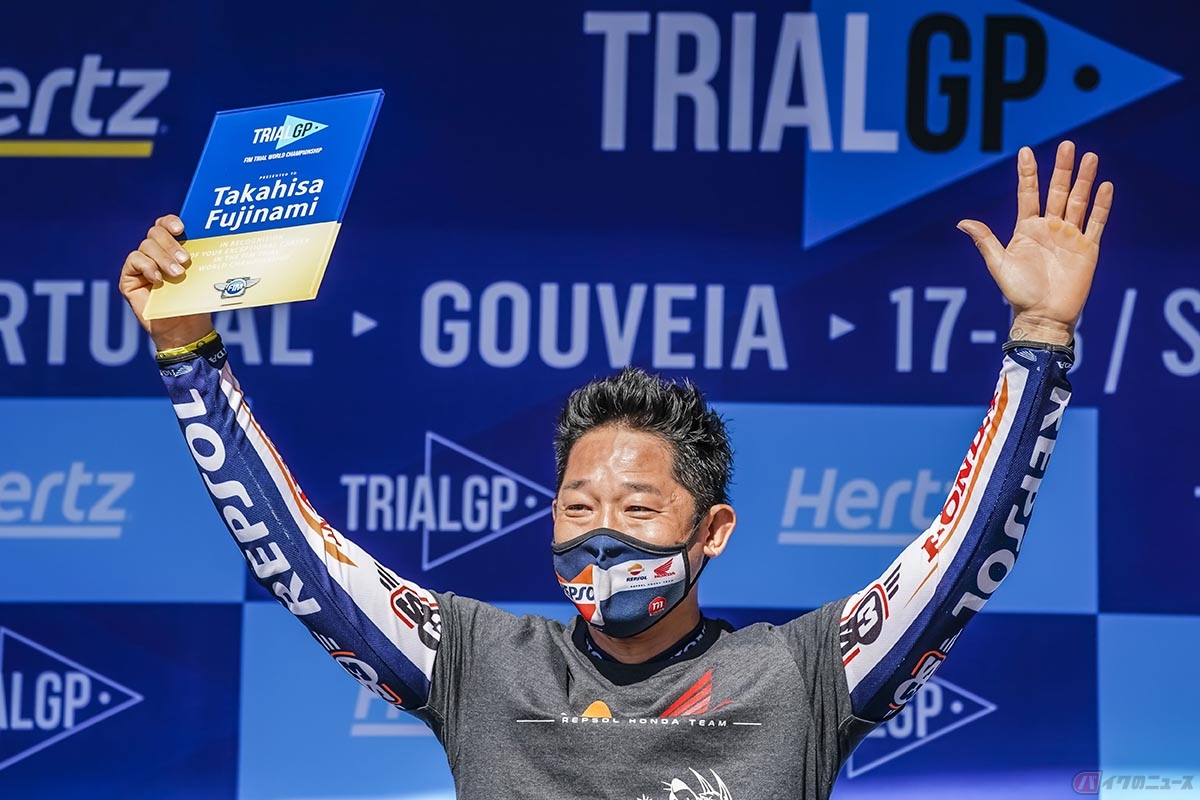 2021年シーズンをもって世界選手権を引退したRepsol Honda Teamの藤波貴久選手