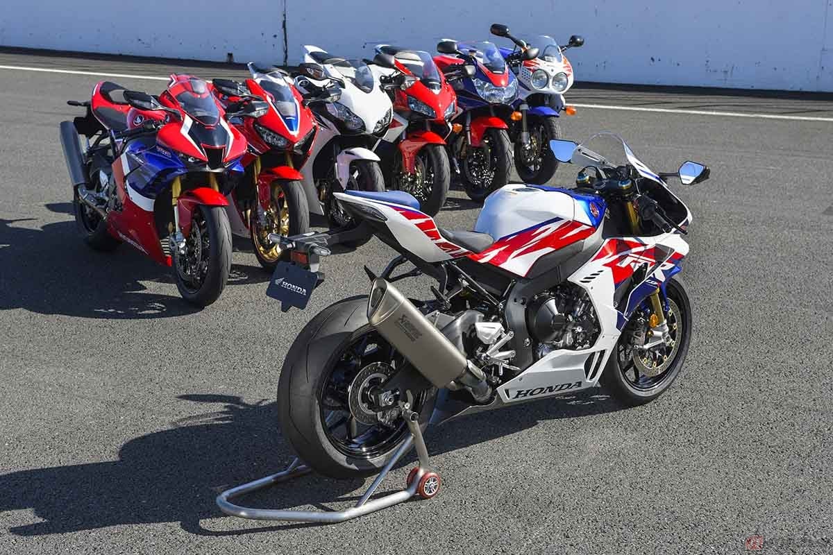 歴代のホンダ「CBR」(FIREBLADE)シリーズ