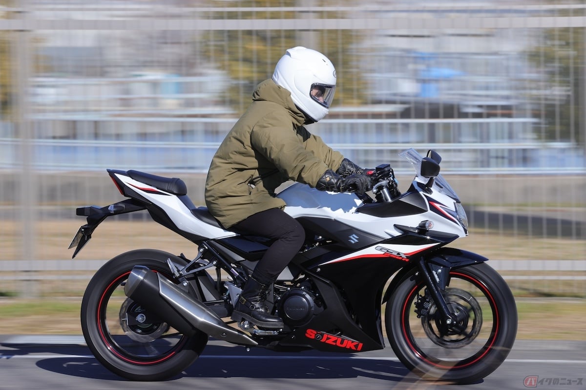 低速から中速は力強さを感じ、バイクの重みを感じなくなった速度は60km/hくらい