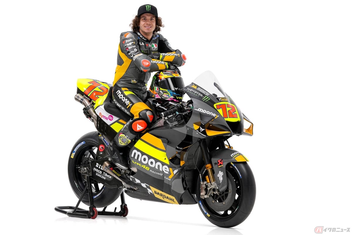「Mooney VR46 Racing Team」のMotoGPライダー、ルコ・ベツェッキ選手