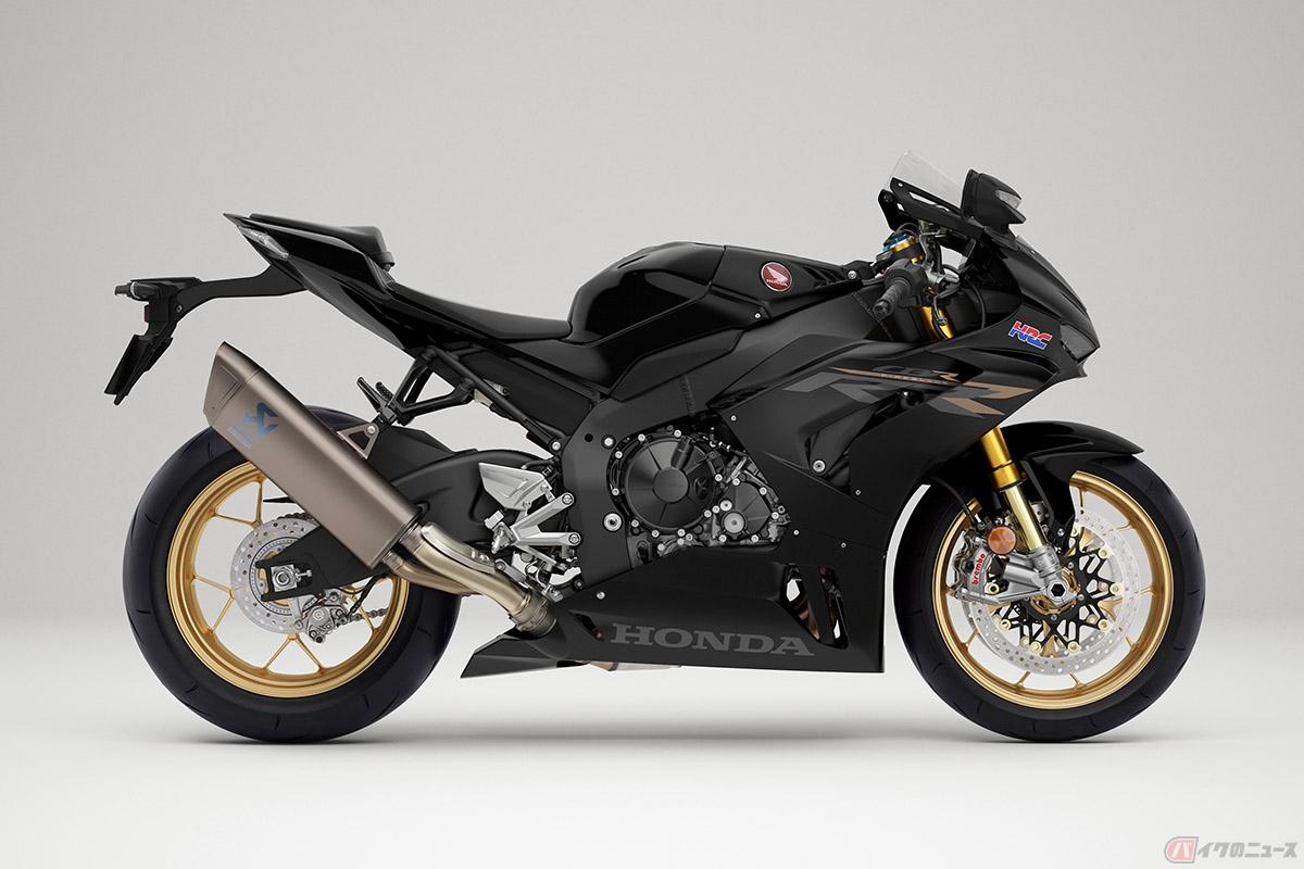 ホンダ「CBR1000RR-R FIREBLADE SP」最新モデル。従来モデル同様、オーリンズ製サスペンションやブレンボ製ブレーキシステムなどが採用されています