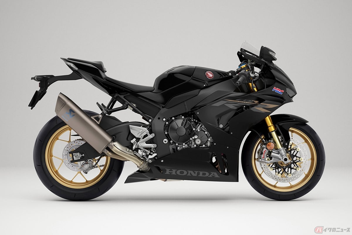 ホンダ「CBR1000RR-R FIREBLADE SP」最新モデル。従来モデル同様、オーリンズ製サスペンションやブレンボ製ブレーキシステムなどが採用されています