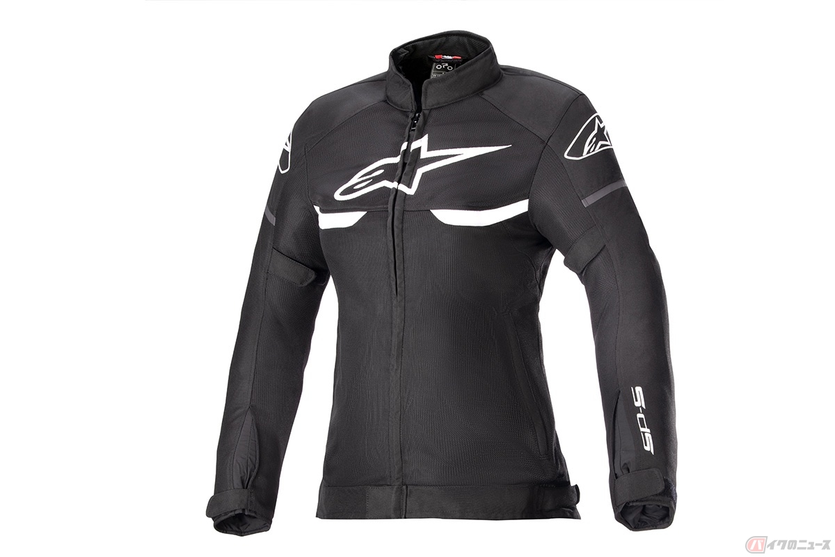 アルパインスターズ「STELLA T-SP S SUPERAIR JACKET ASIA」ブラックホワイT