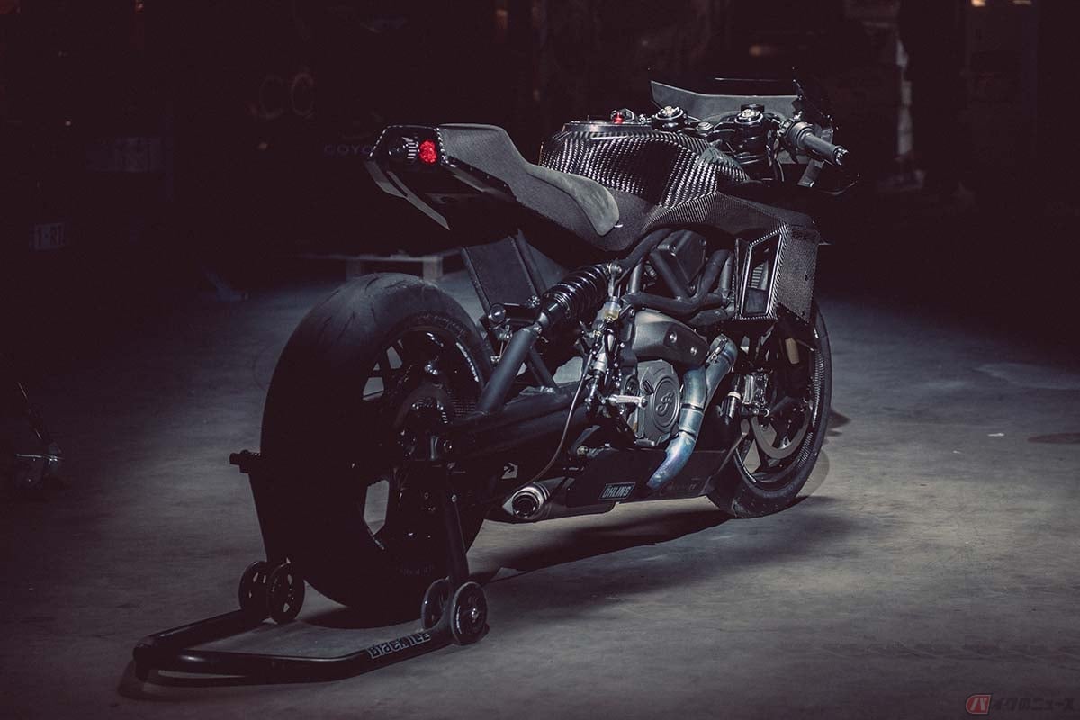 インディアン Ftr カスタム第二弾 チューンド ポルシェなどから影響を受けた Black Swan 公開 バイクのニュース インディアン Ftr カスタム第二弾 チューンド ポルシェなどから影響を受けた Black Swan 公開 バイクのニュース