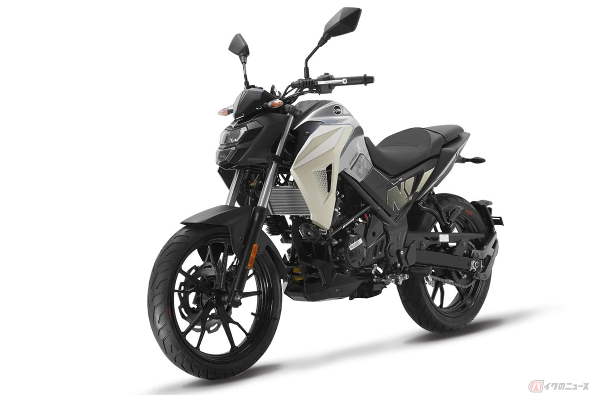 SYMのギア付きネイキッド「NH X200/NH X125」