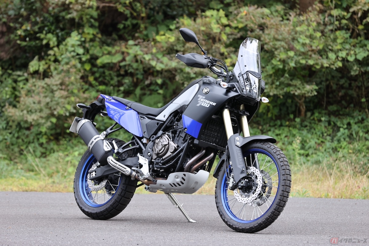 力強さや軽量感、タフネス感などを備えたヤマハ「Tenere700」