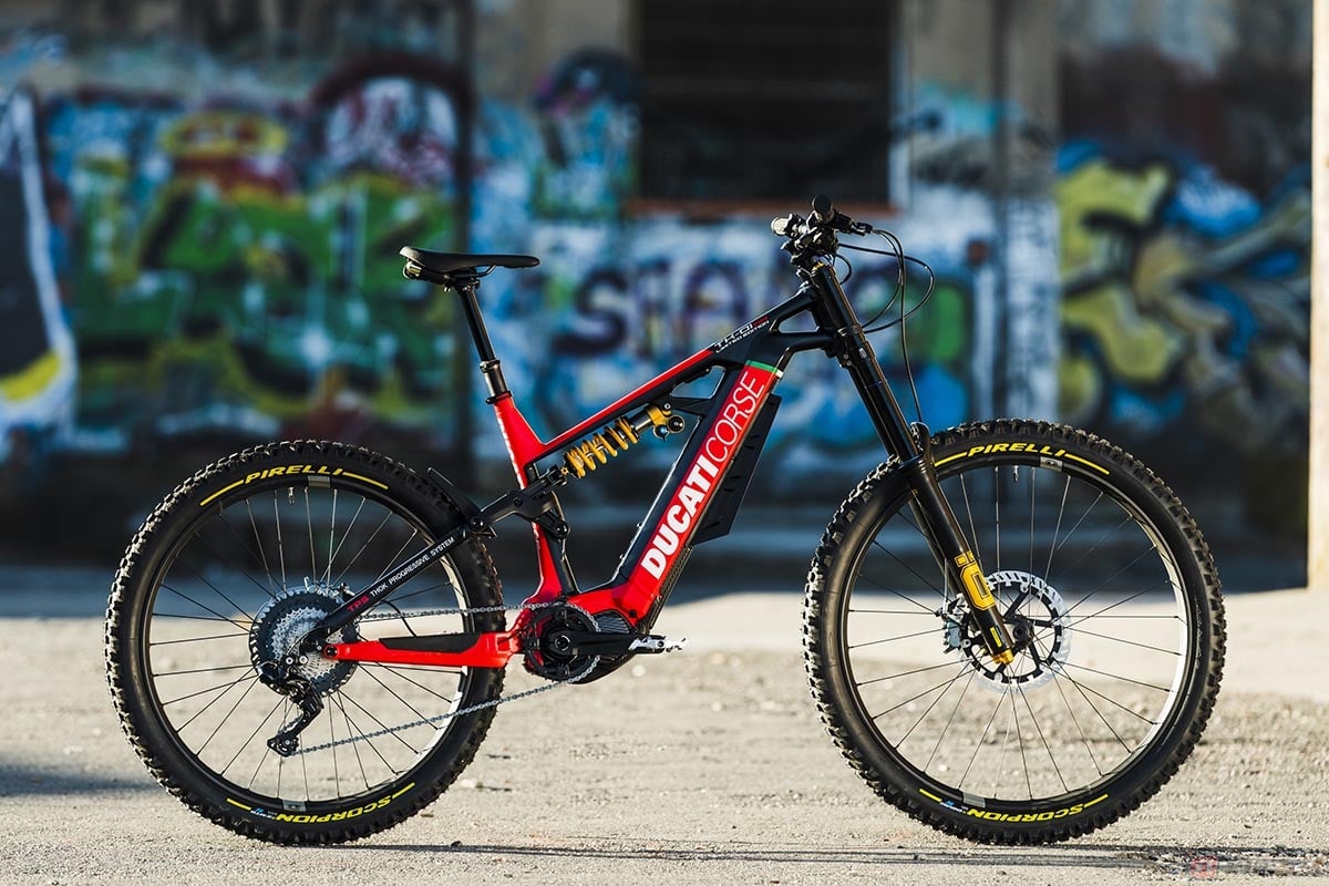 ドゥカティの最新電動アシスト自転車「TK-01RR Limited Edition」