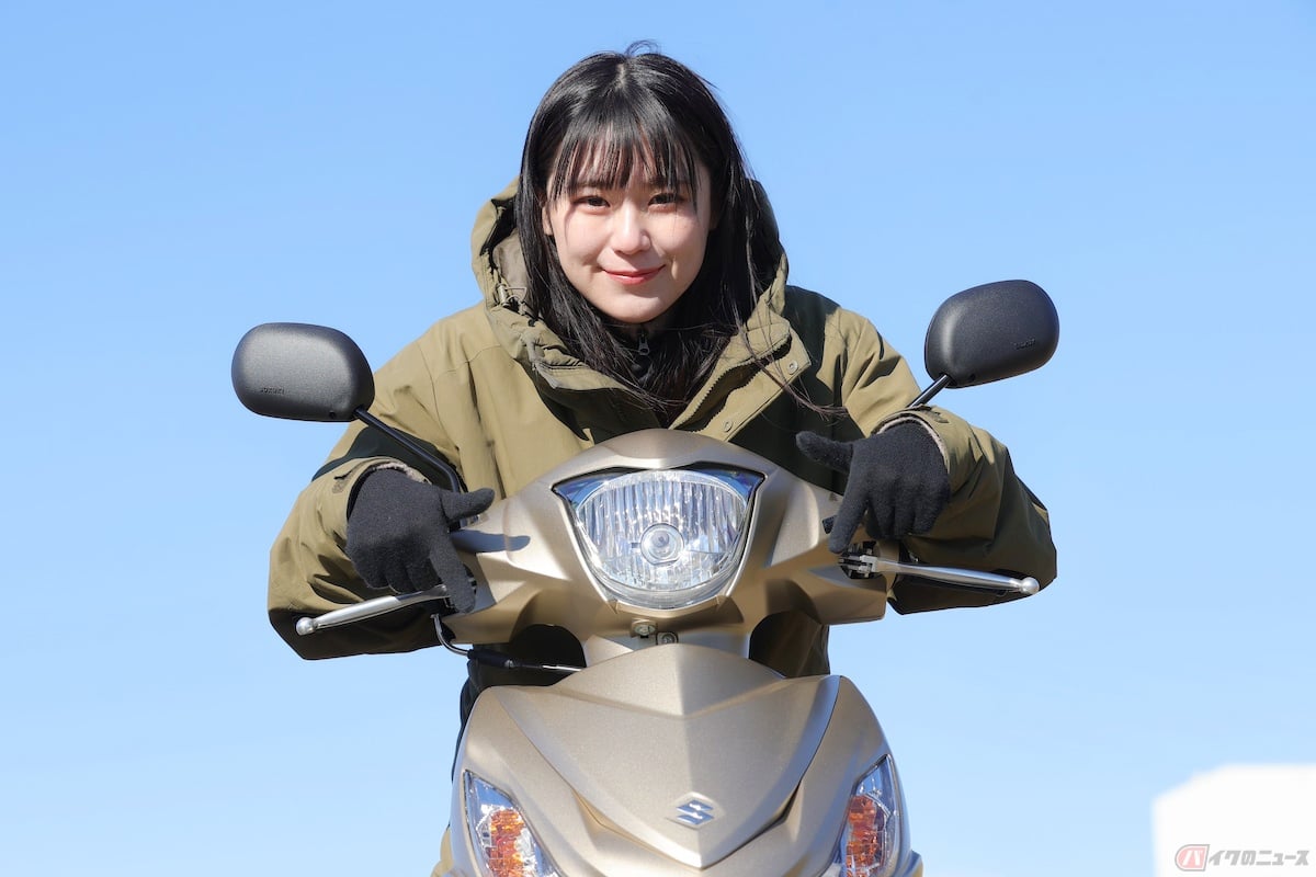スズキの原付二種スクーター「アドレス110」に試乗するよ