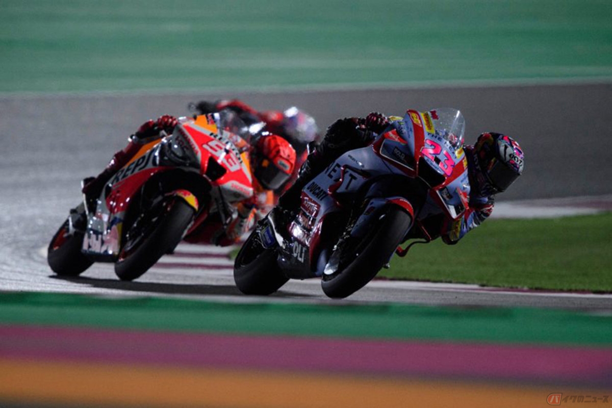 2022 MotoGP初戦カタールGPの様子