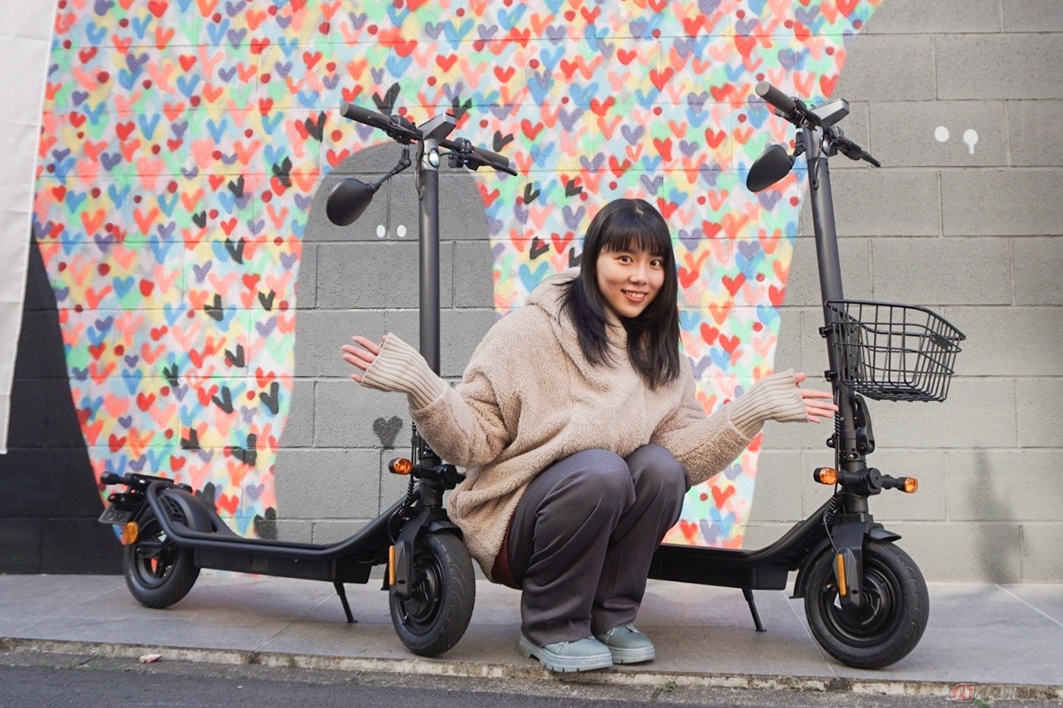 KOKO合同会社が販売する電動キックボード「TORAFOOT」に試乗します