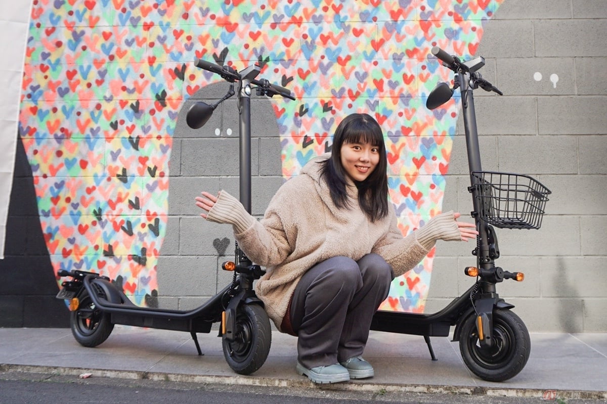 KOKO合同会社が販売する電動キックボード「TORAFOOT」に試乗します