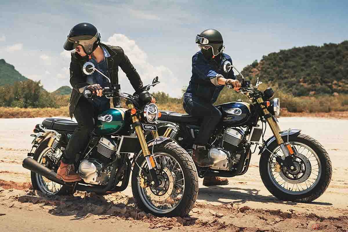 GPXの限定車「LEGEND 250 Brighton(レジェンド250ブライトン)」
