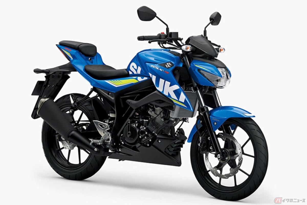 スズキの原付二種スポーツ「GSX-S125」従来モデル