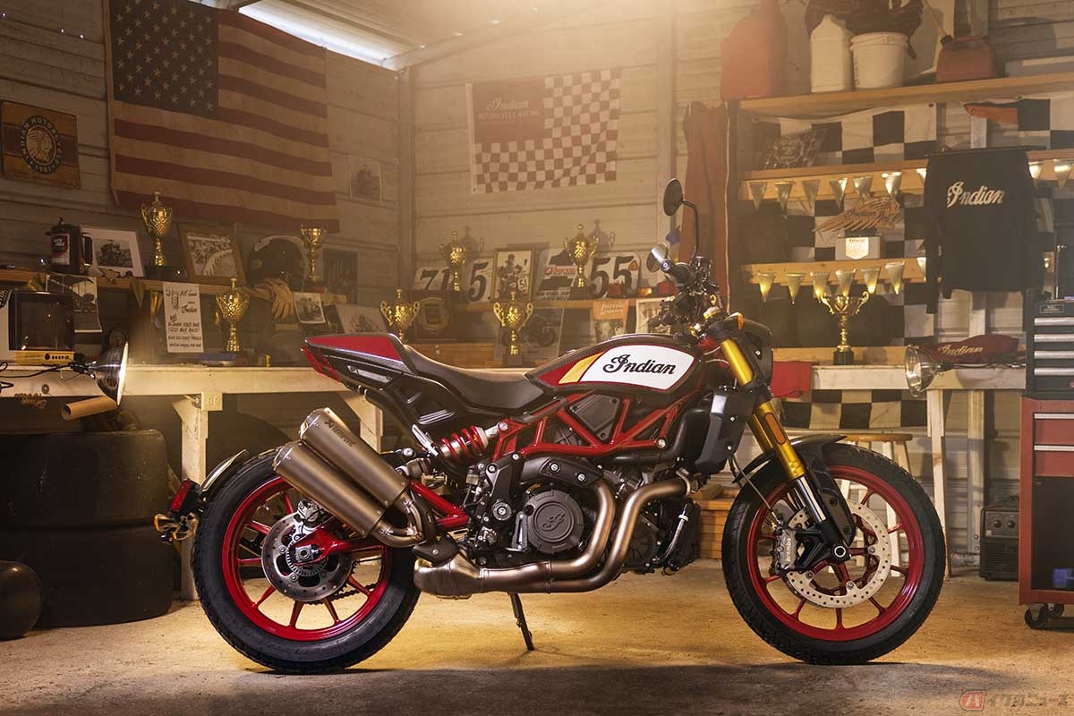 インディアンモーターサイクルの特別仕様車「FTR CAMPIONSHIP EDITION」