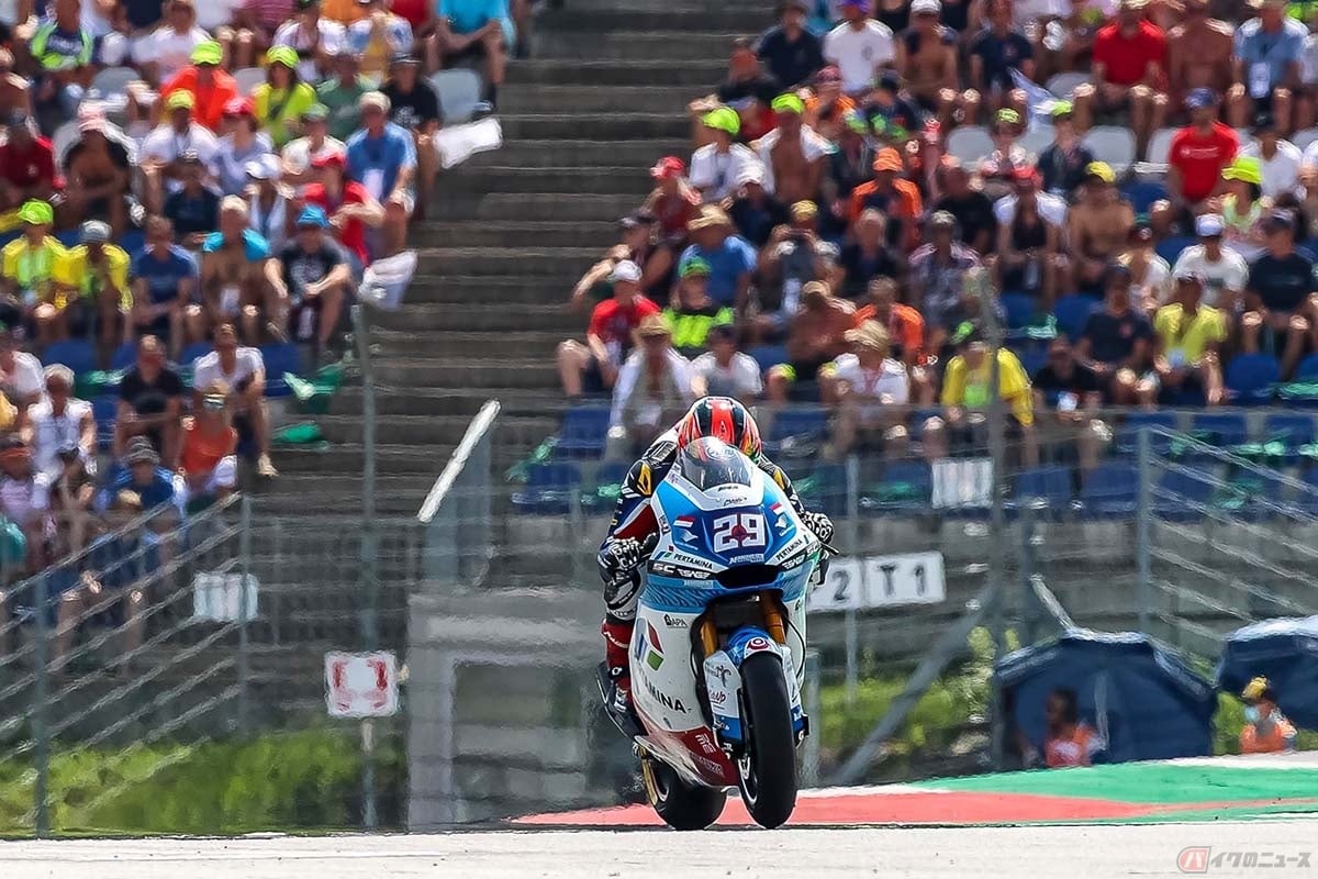 2021年MotoGP moto2クラスにスポット参戦を果たした羽田太河選手