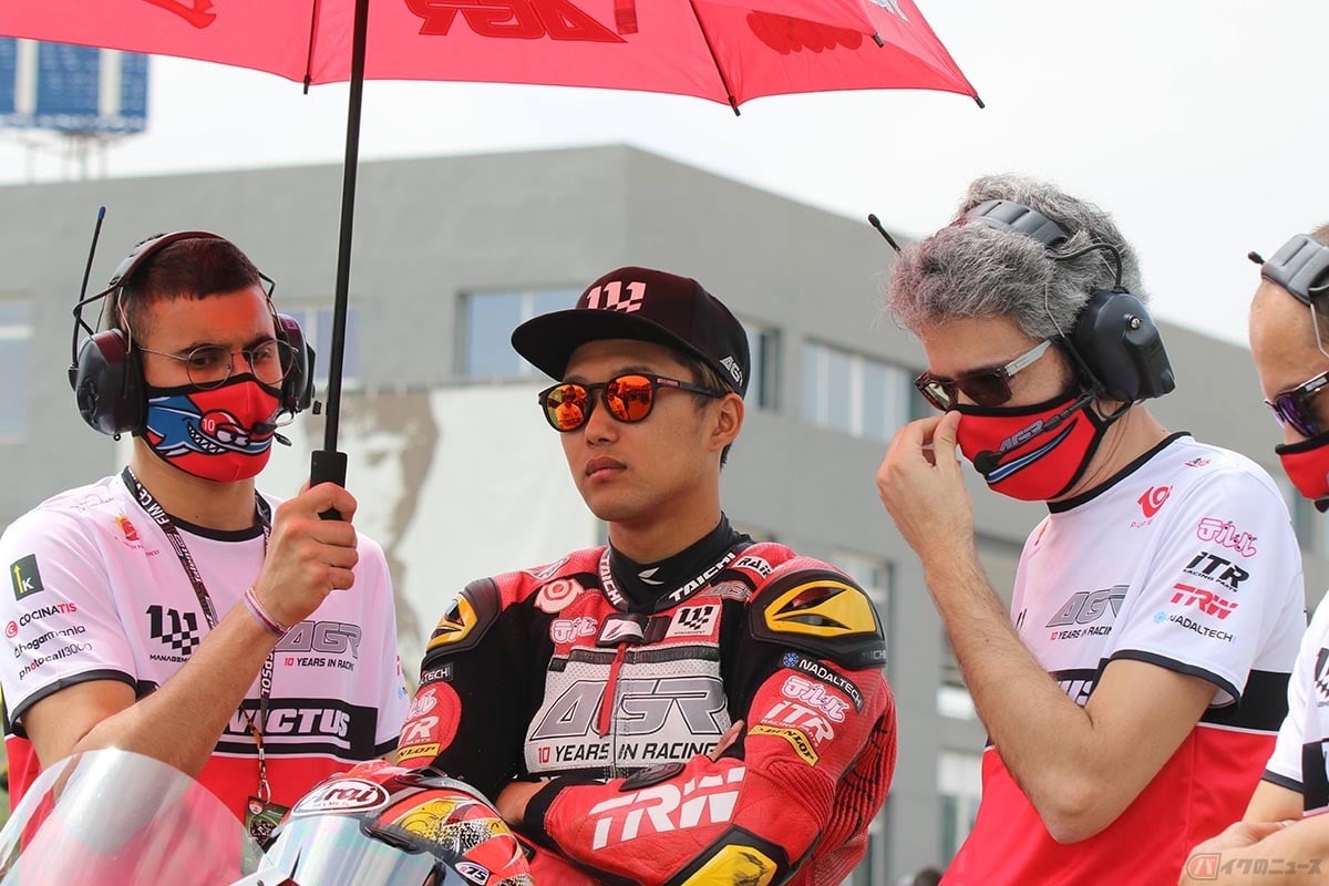 CEVレプソルインターナショナル選手権 moto2クラスで戦う羽田太河選手