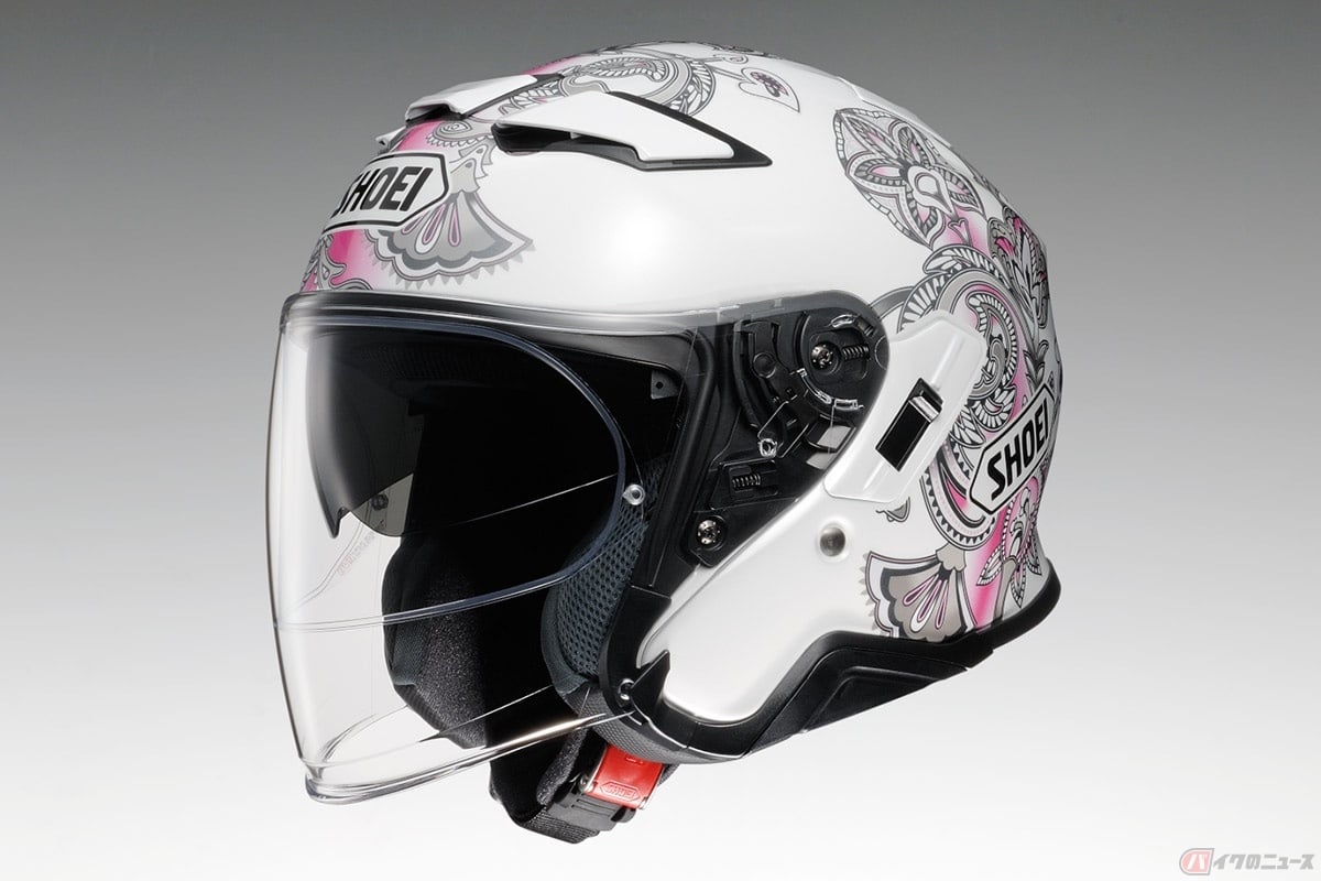 SHOEI「J-Cruise IICURIOUS(キュリアス)」TC-7(WHITE/PINK)