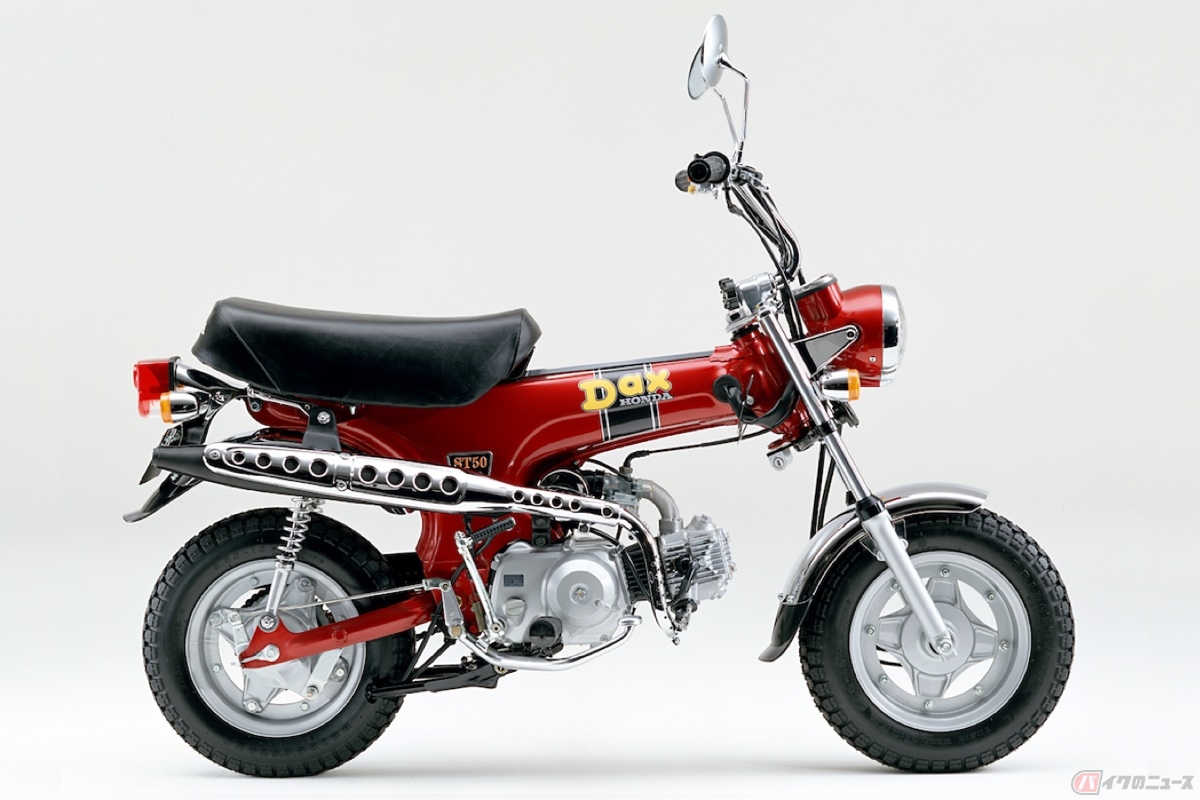 1995年に初代モデルの復刻版として復活した「DAX」