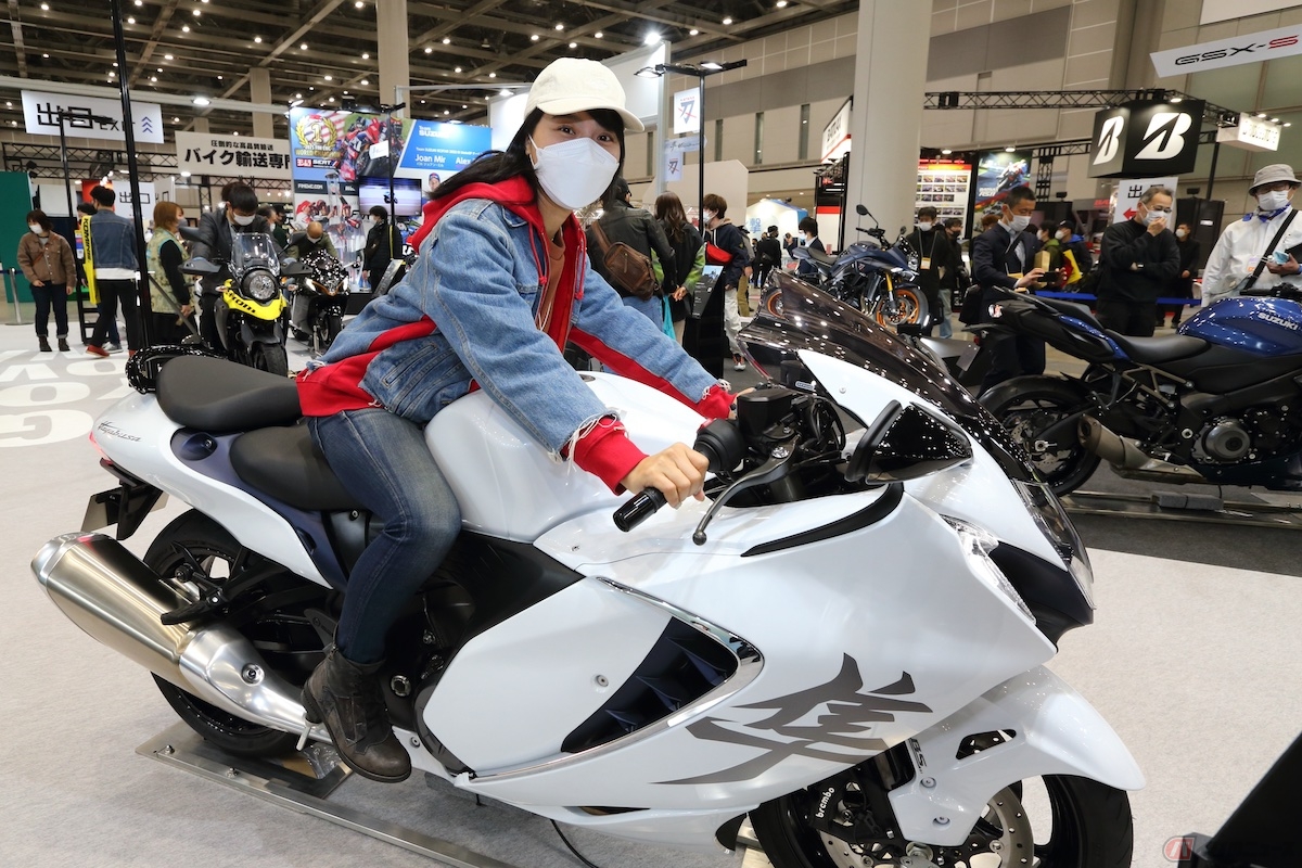 スズキ車で一番気になるのは、やはり「HAYABUSA（隼）」です