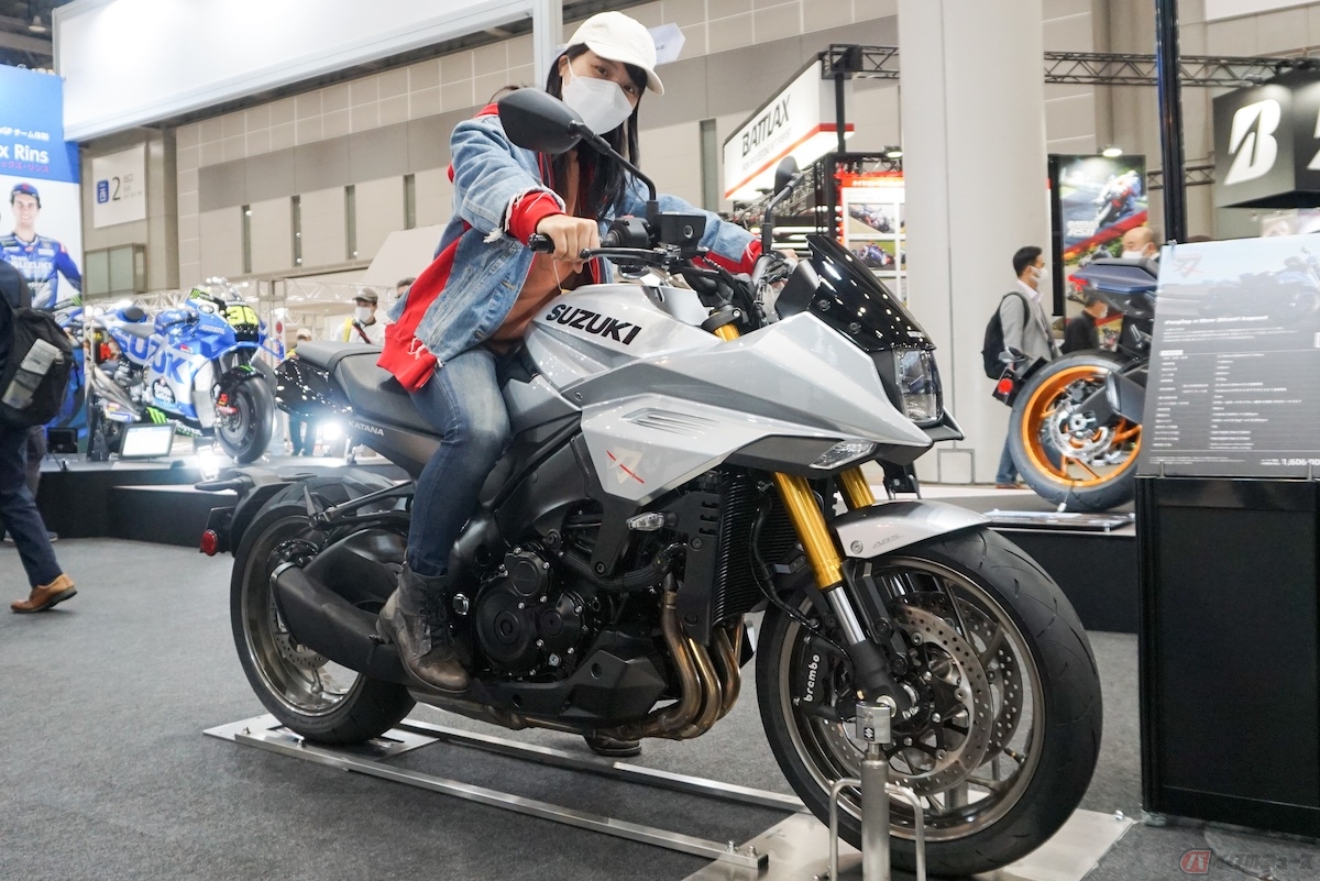 スズキ「KATANA」に調節触れてみました