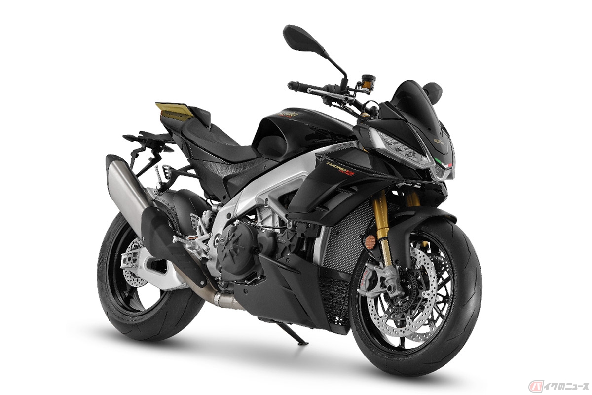 アプリリア「トゥオーノV4 Factory」2022年モデル（ウルトラダーク）