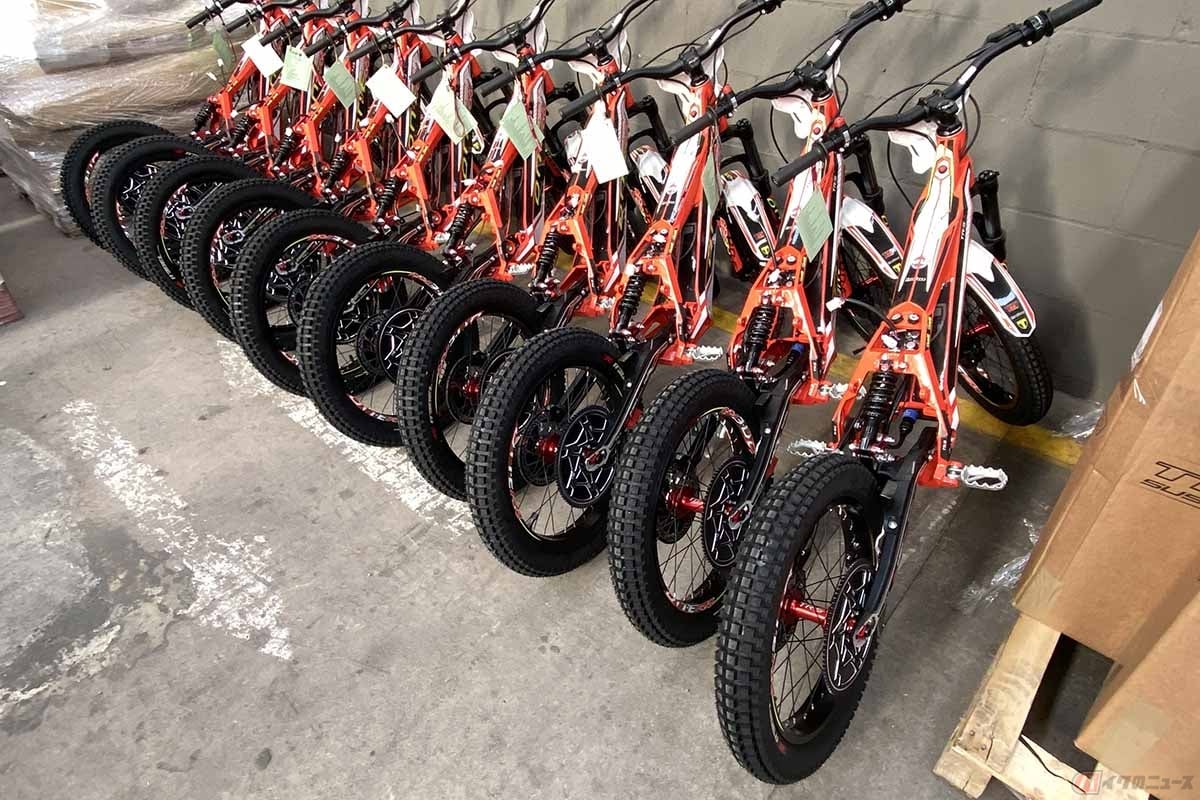 子供向けの電動バイクも製造するTRS Motorcycles