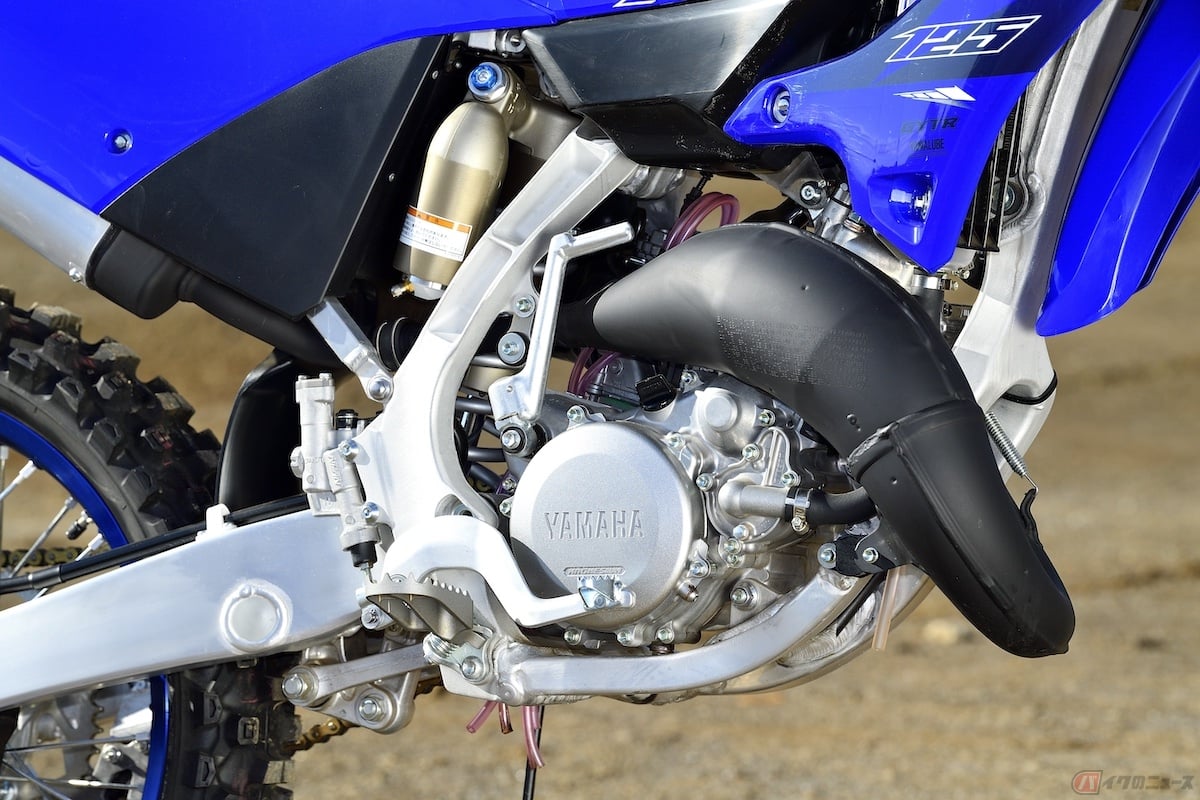 ヤマハの2ストローク競技マシン「YZ125X」