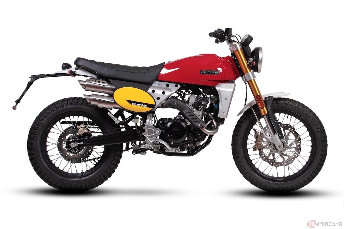 ヤスを演じた阿部寛さんは、ドラマ「ドラゴン桜」(2021年)でFANTIC「キャバレロ・スクランブラー250」に乗っています