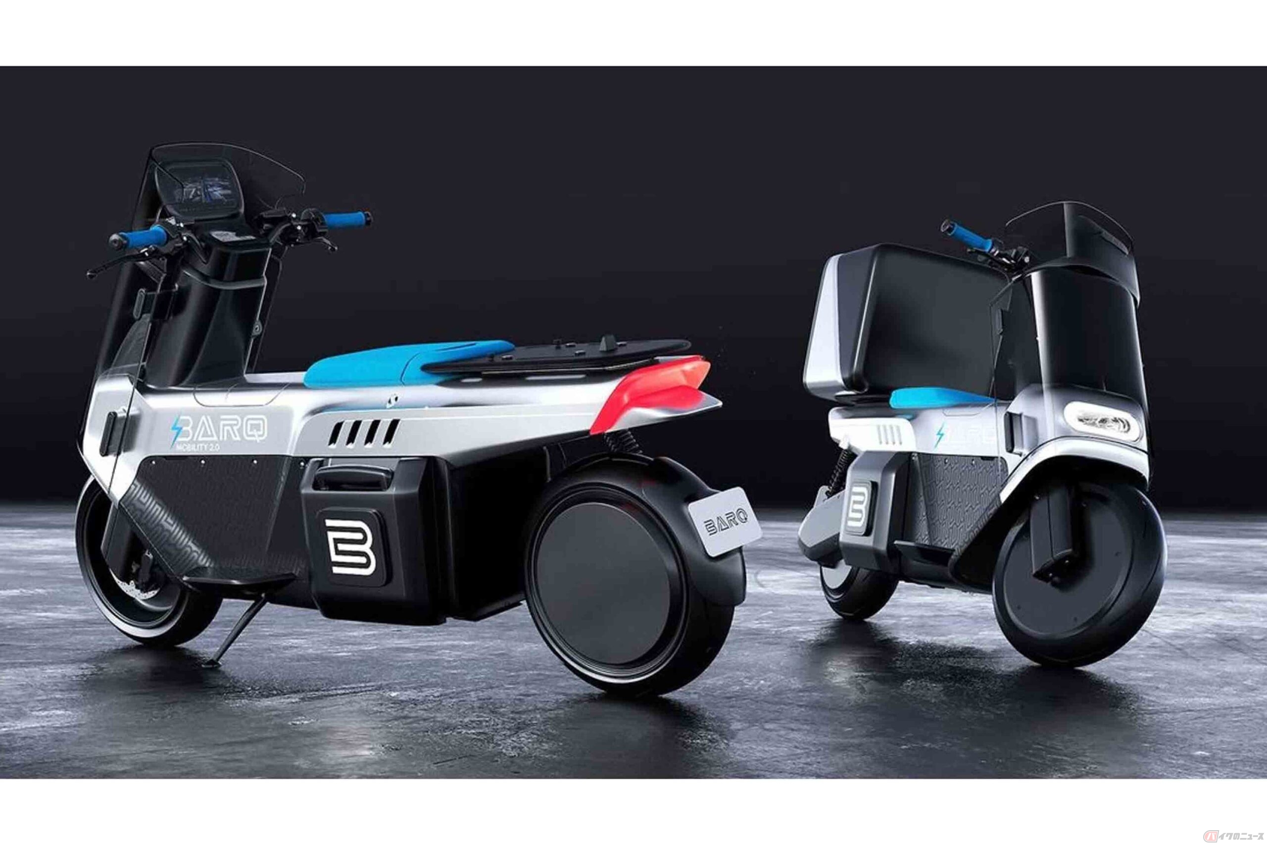 アブダビに拠点を置く新興企業「Barq」が公開した電動バイク「Rena Max」