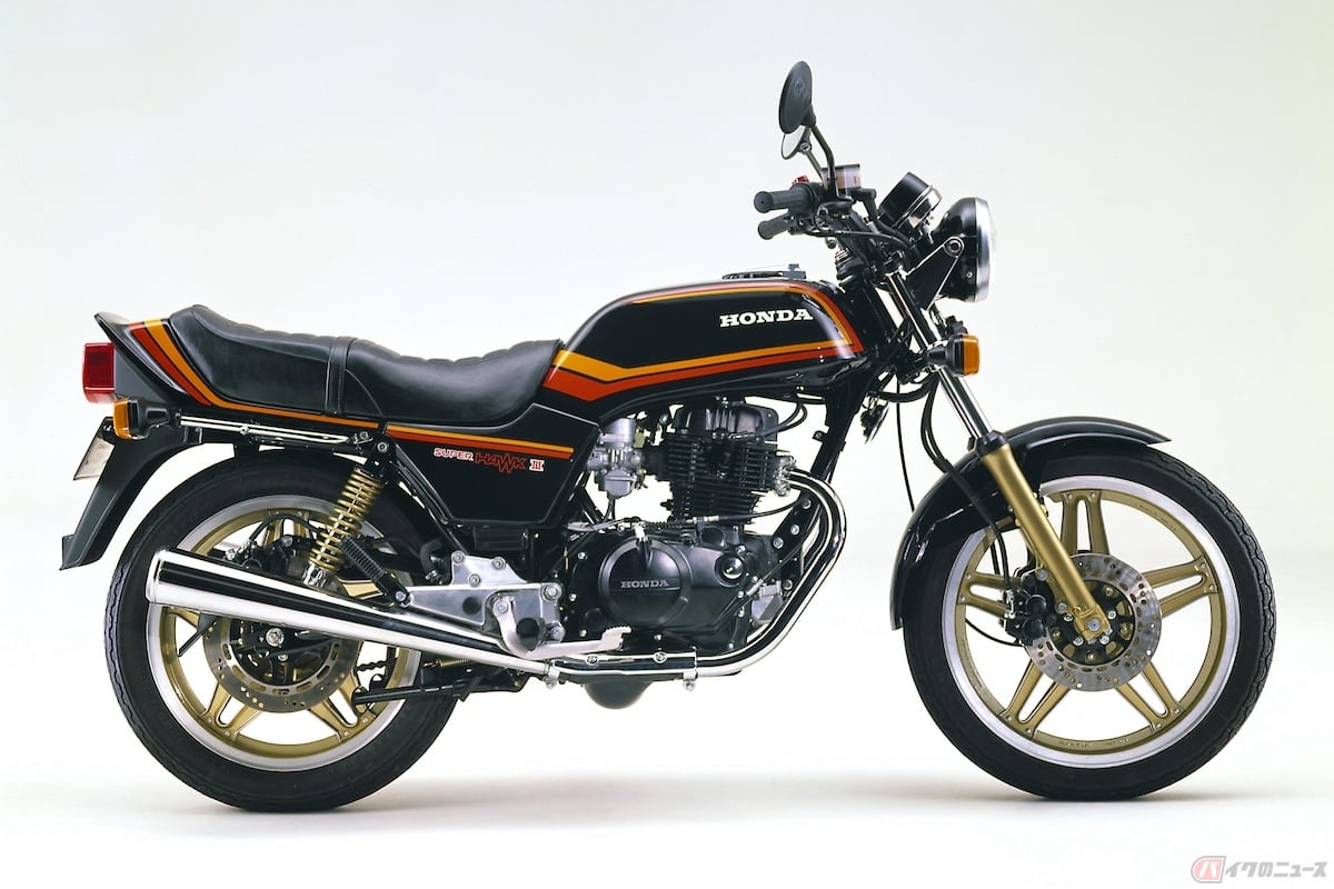 足回りとブレーキをグレードアップした「SUPER HAWK III(1980)」