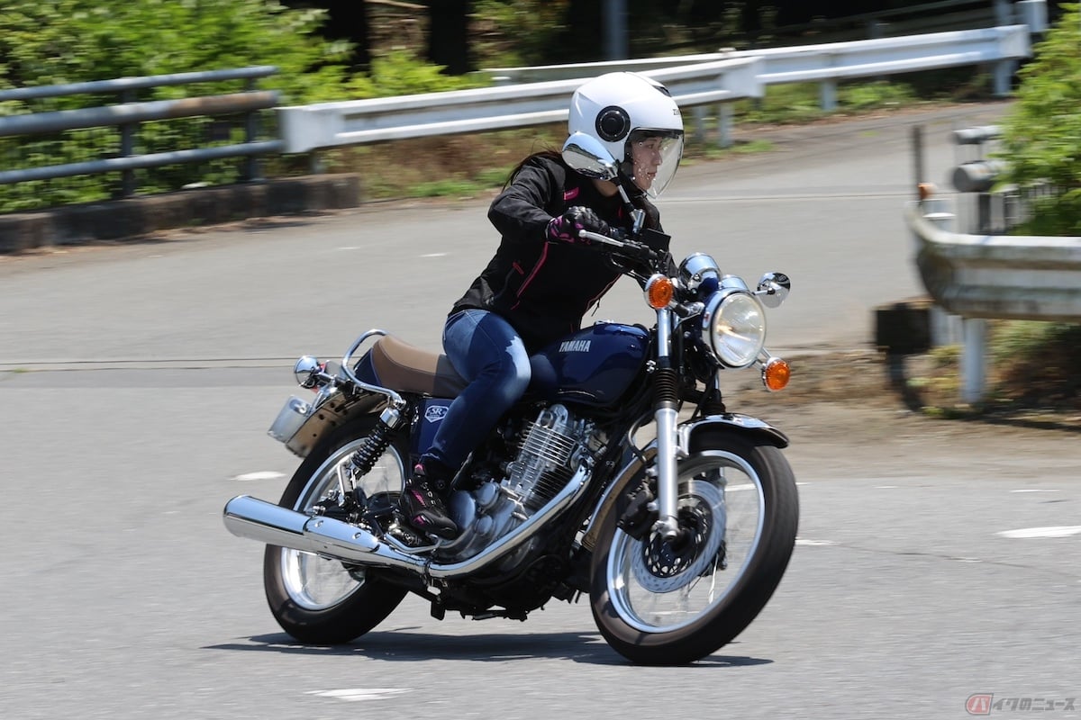 素直な操作性やシンプルなデザインが40年間愛され続けた「SR400」