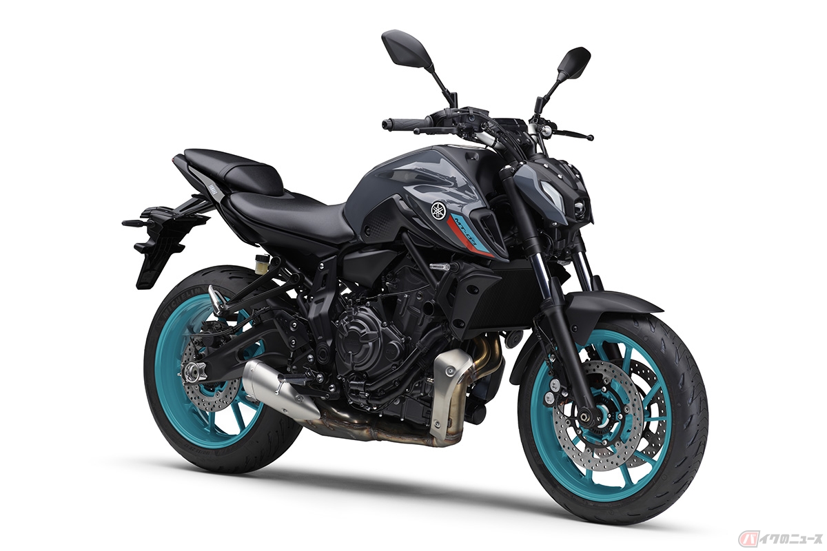 ヤマハ「MT-07 ABS」2022年モデル（グレー）