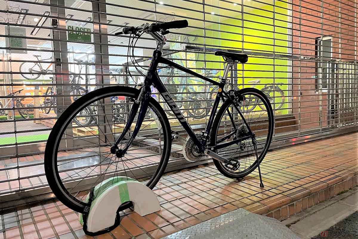 24時間利用できるCycleTrip BASEのスポーツ自転車レンタル