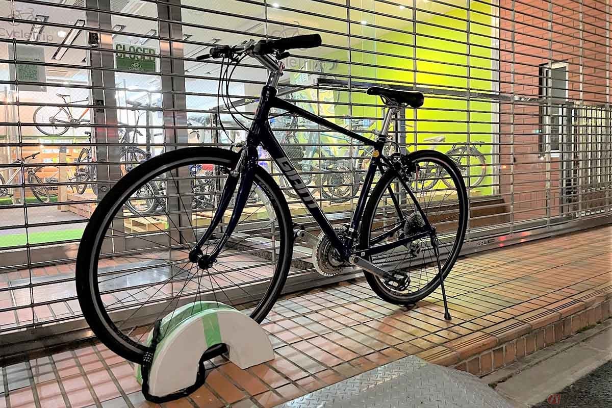 24時間利用できるCycleTrip BASEのスポーツ自転車レンタル