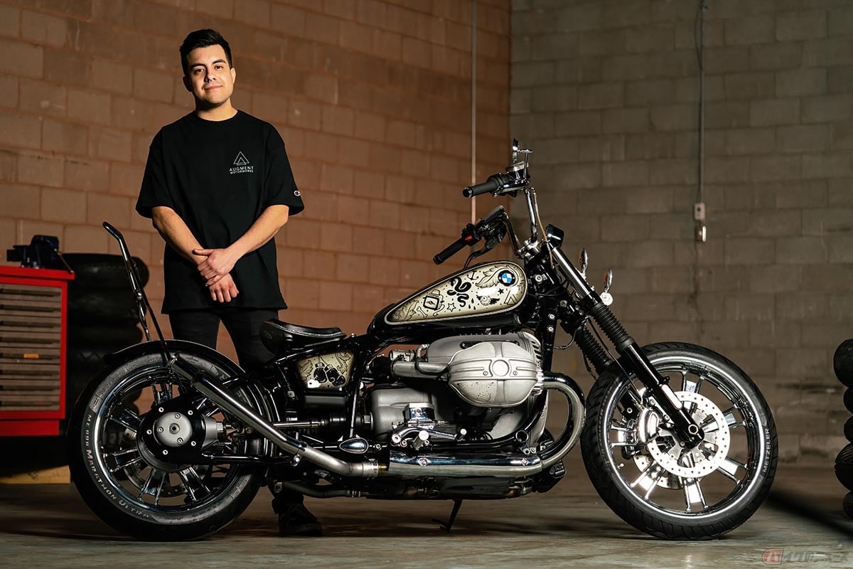 Konquer Motorcycles・Nick Acosta氏／R18 Tattooed Chopper 