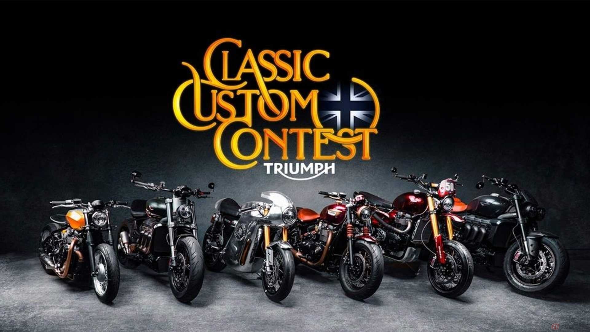 トライアンフ・フランスが行った「クラシックカスタムコンテスト」。個性的なカスタムバイクが6台登場しました