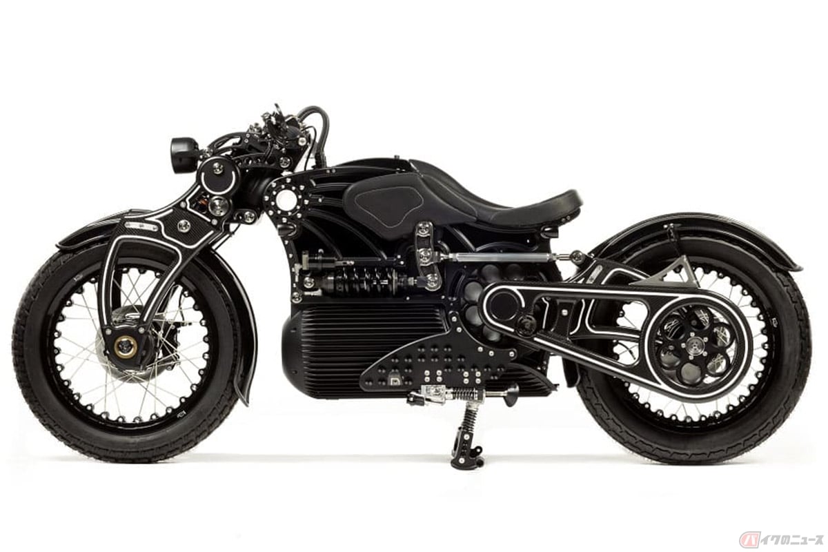 Curtiss Motorcyclesの電動バイク「Curtiss 1」